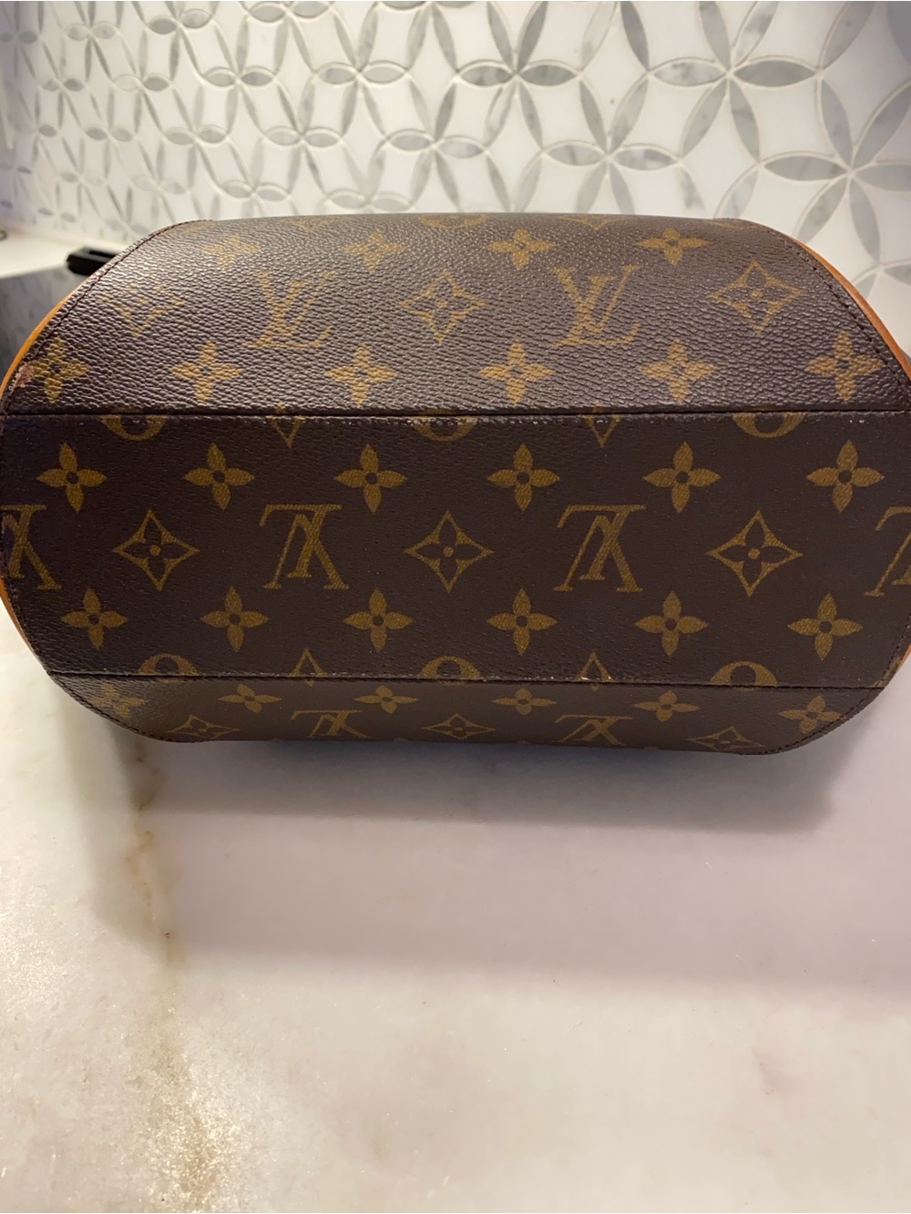 Louis Vuitton Brown Monogram Dome Satchel with Tan Trim - Picture 3 of 6